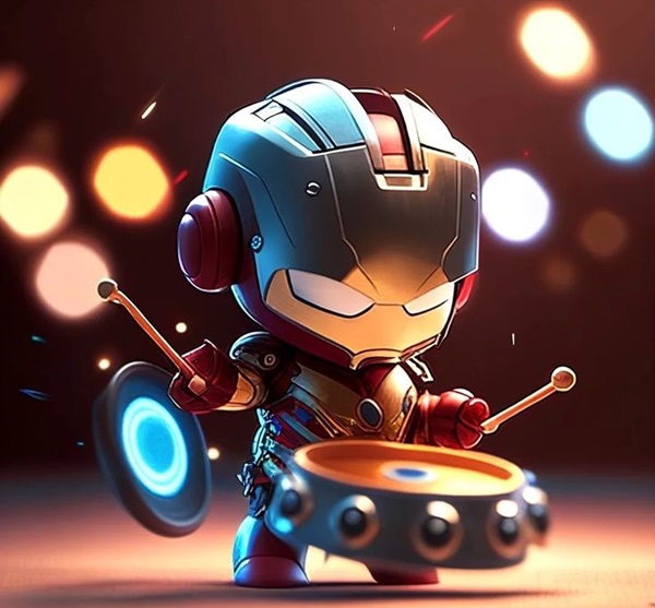 iron man chibi đẹp