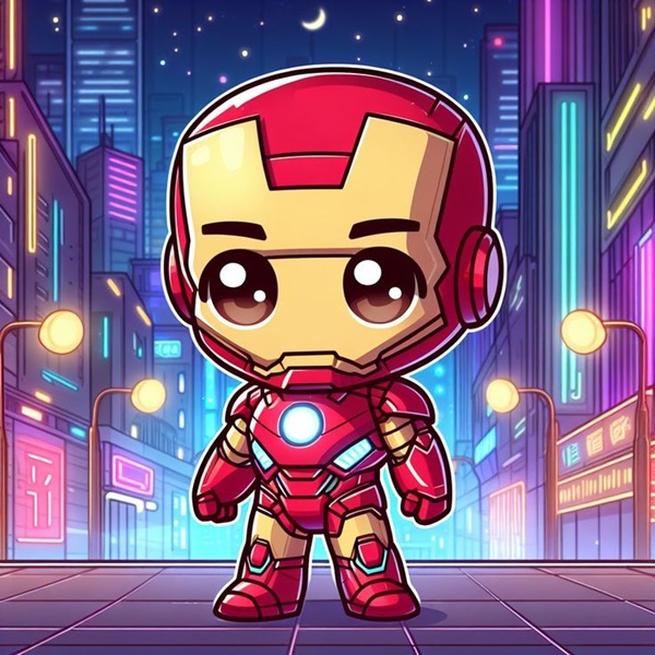 iron man chibi full hd