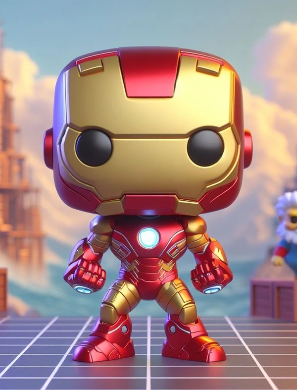 iron man chibi wallpaper đẹp