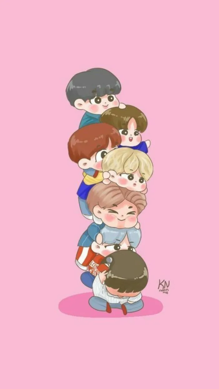 jin bts chibi