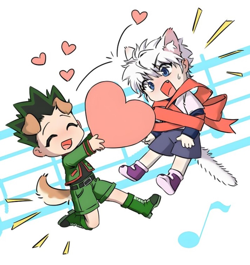 killua chibi cat