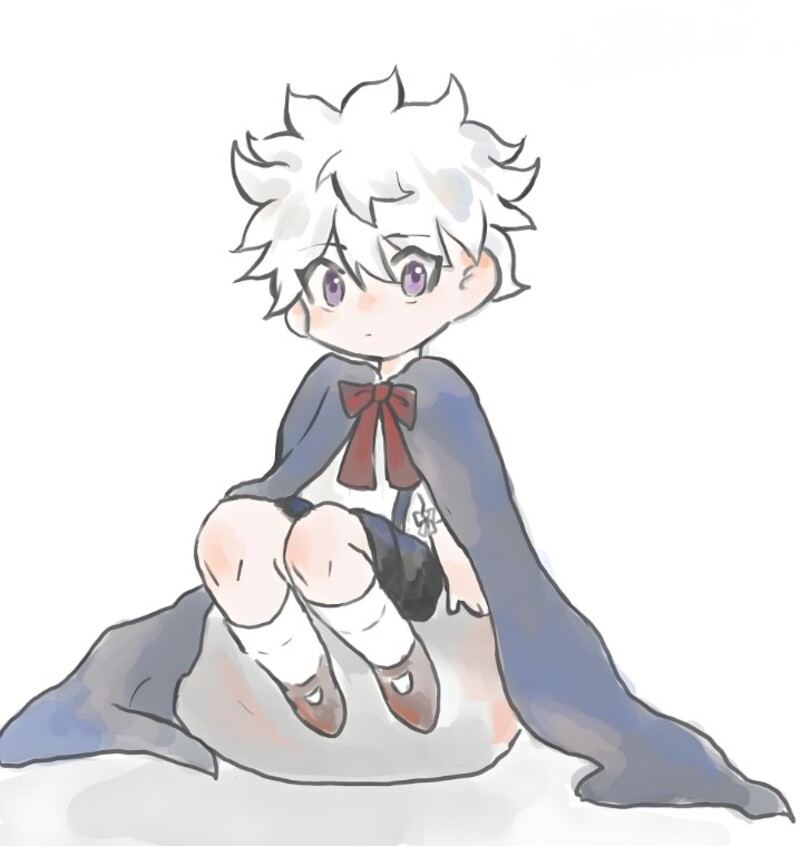 killua hxh chibi