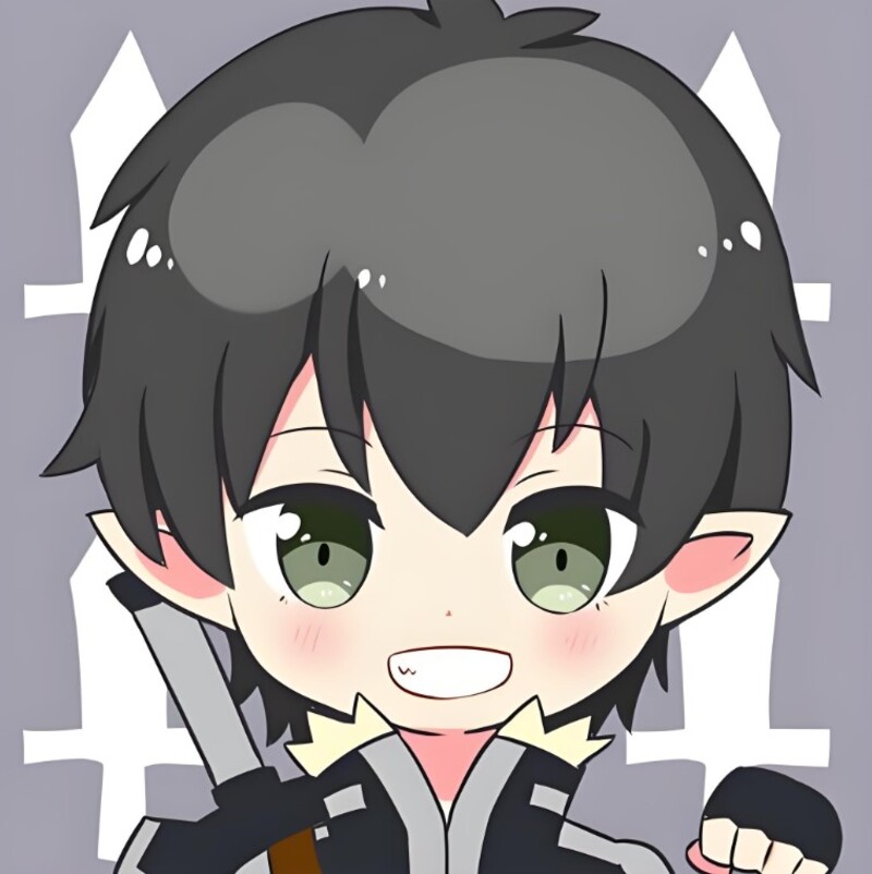 kirito chibi