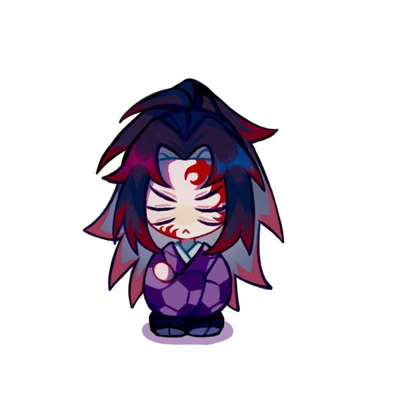 kokushibo chibi buồn