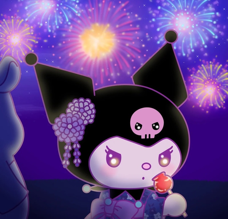 kuromi avatar chibi 4k