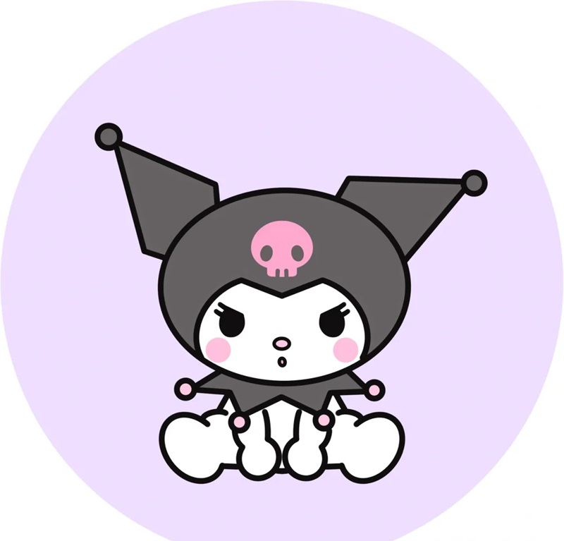 kuromi avatar chibi đáng yêu