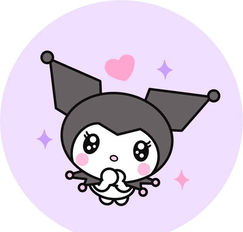 kuromi avatar chibi đẹp