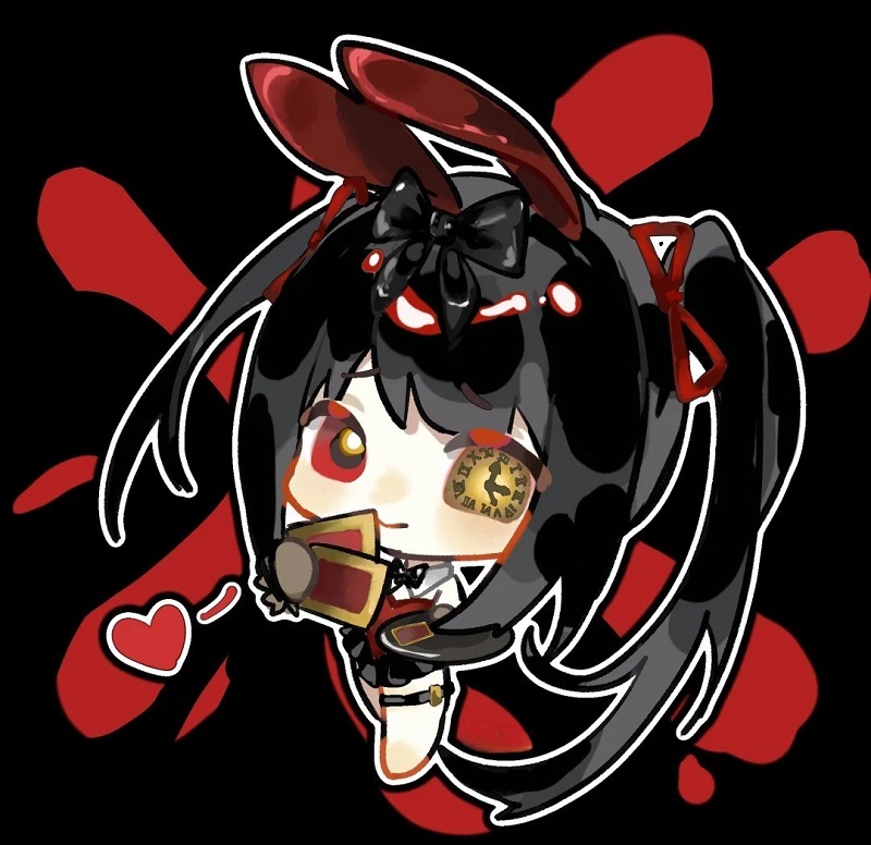 kurumi tokisaki chibi cực đẹp