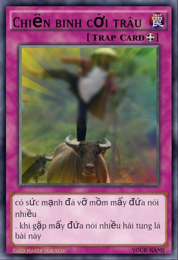 lá bài yugioh meme