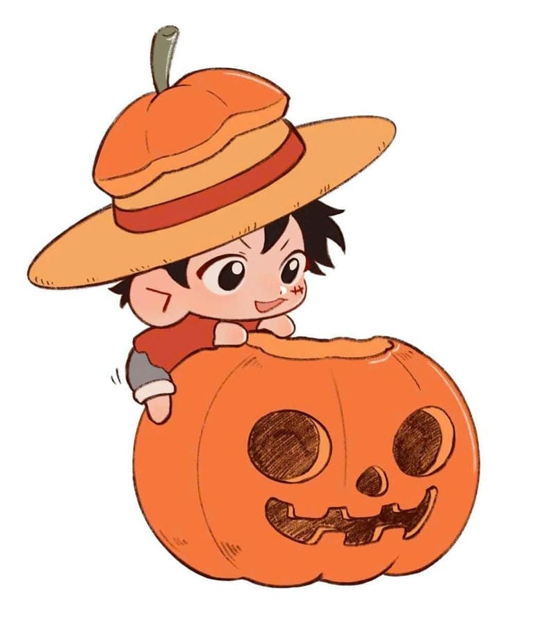 luffy cute chibi