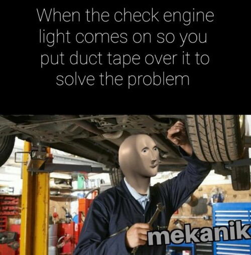 mechanic meme stonks