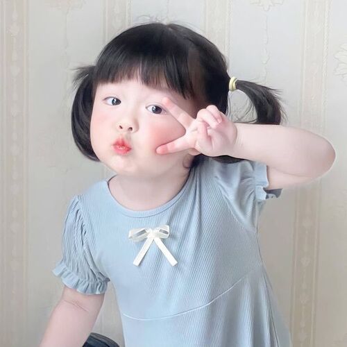 meme em bé hàn quốc cute