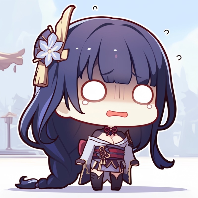 meme genshin chibi