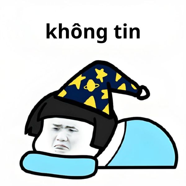 meme không tin