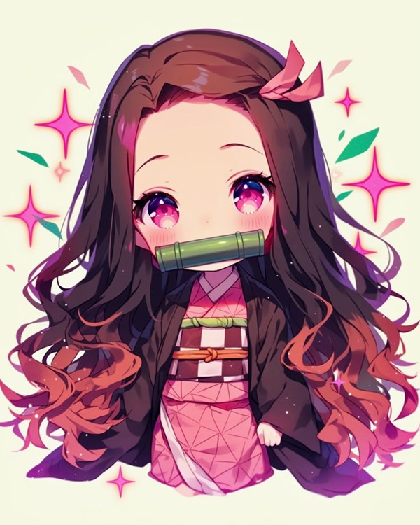 nezuko chibi cute