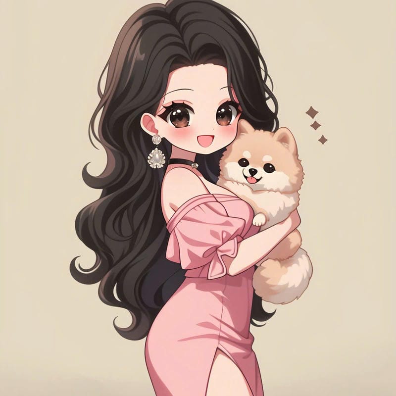 nhân vật chibi cute