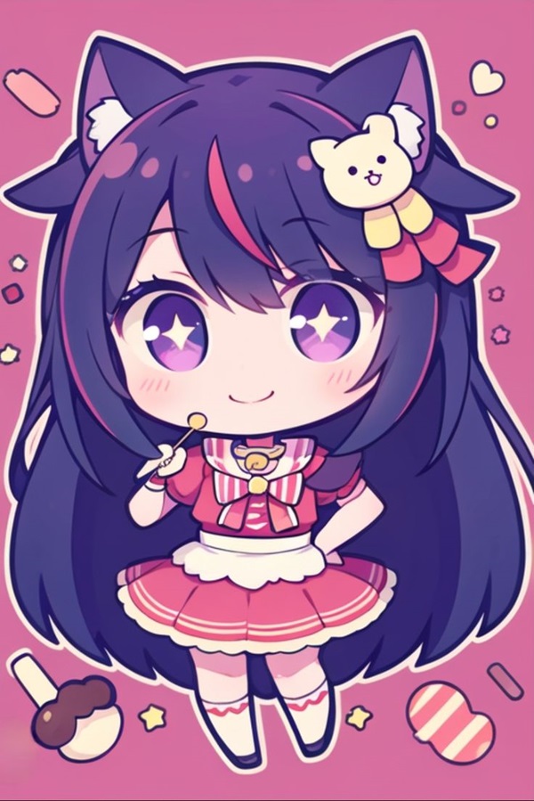 oshi no ko ai hoshino chibi