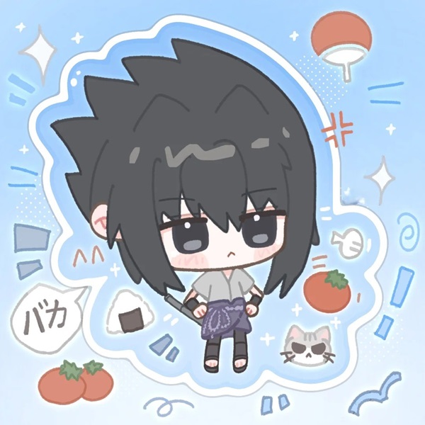 sasuke uchiha chibi