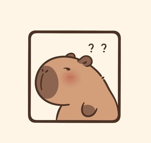 sticker capybara meme đẹp