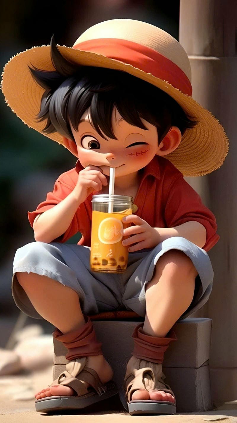 tải ảnh luffy cute chibi