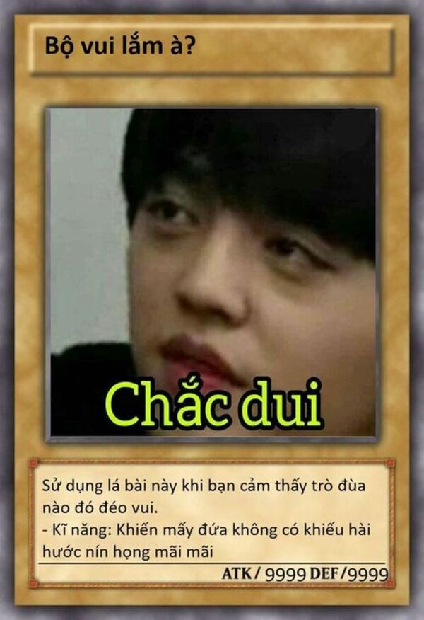 thẻ bài chế meme