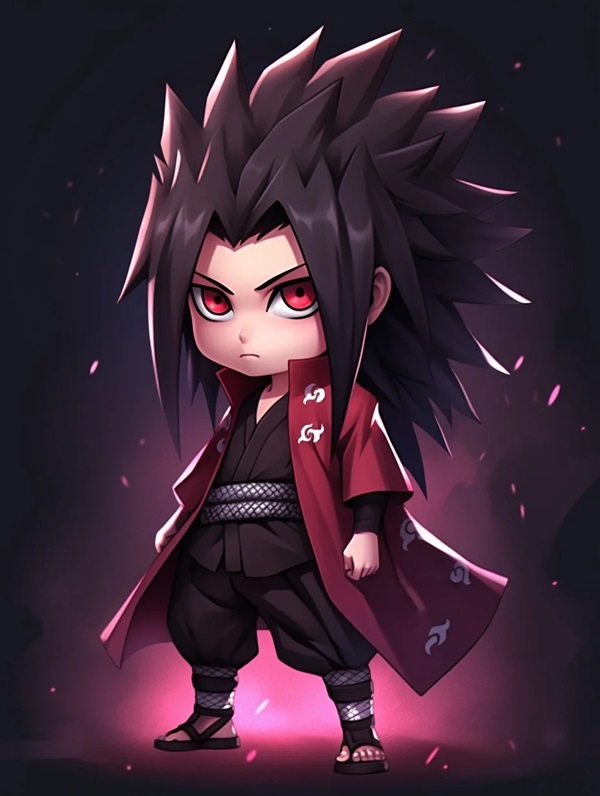 uchiha madara chibi ngầu