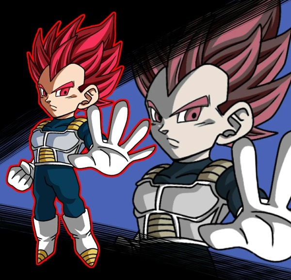 vegeta chibi 3d