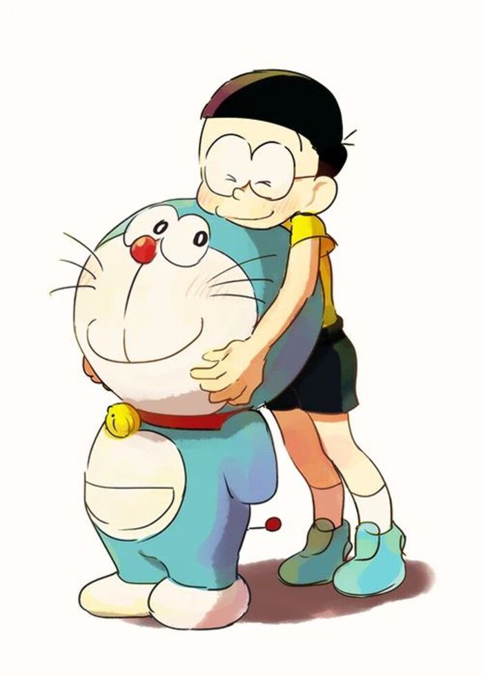 ảnh doremon và nobita cute chibi