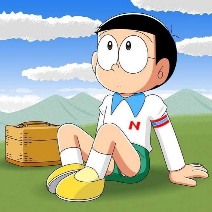 ảnh nobita cute chibi