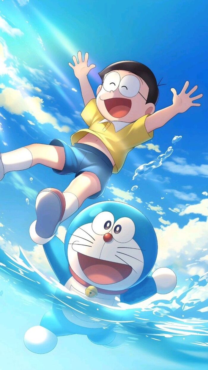 doraemon và nobita cute chibi