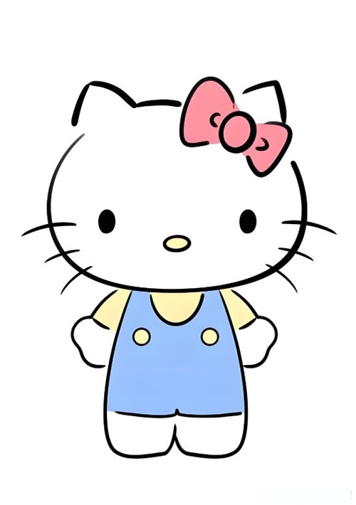 hello kitty meme làm avatar