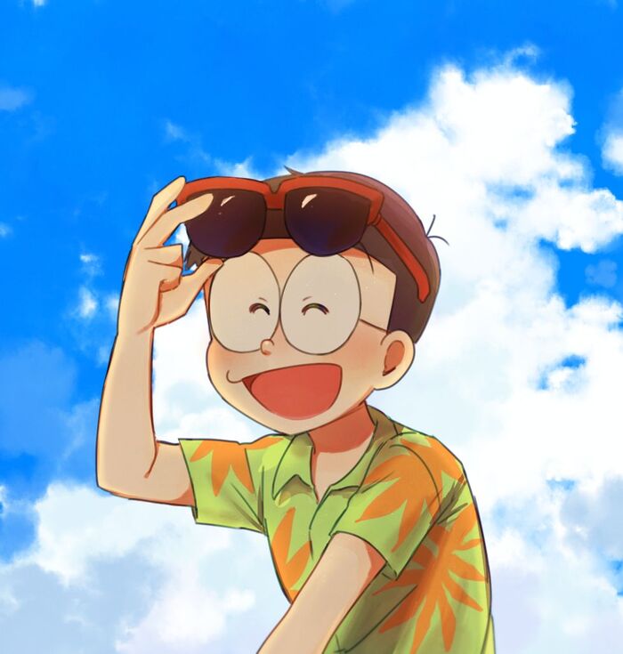 hình ảnh nobita ngầu chibi