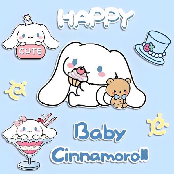 hình cinnamoroll cute chibi