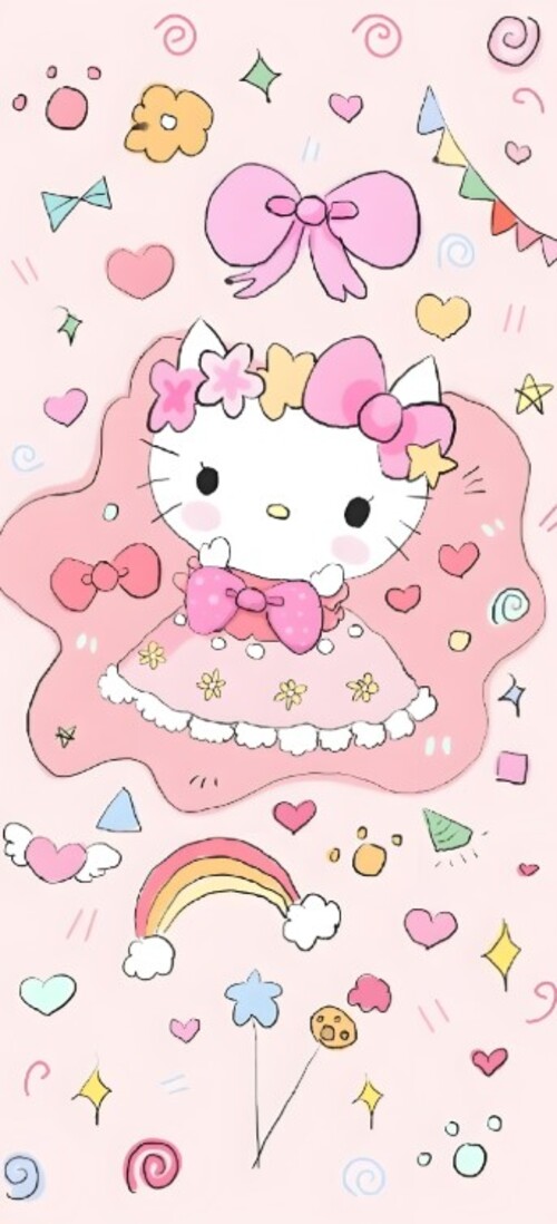 hình hello kitty cute meme