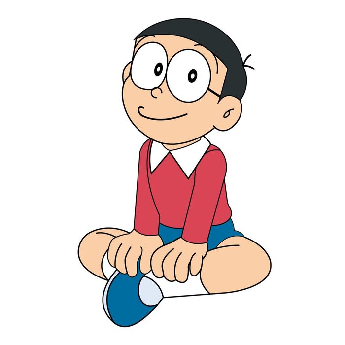 hình vẽ nobita chibi