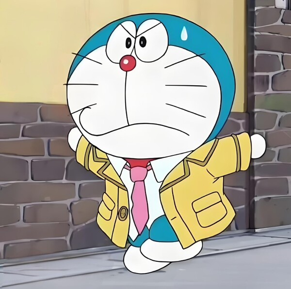 meme doraemon buồn