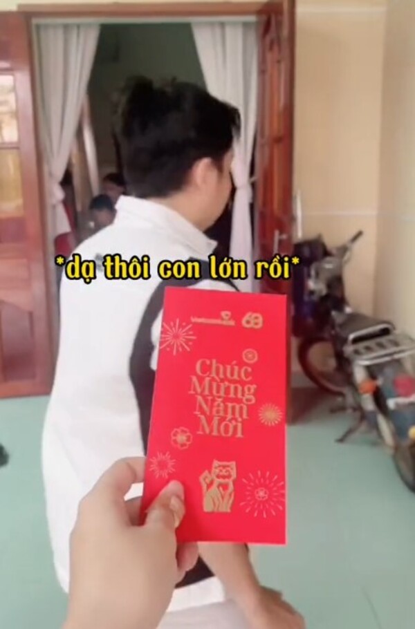 meme từ chối lì xì