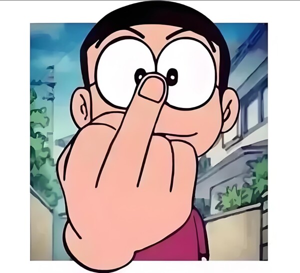 ngón giữa meme
