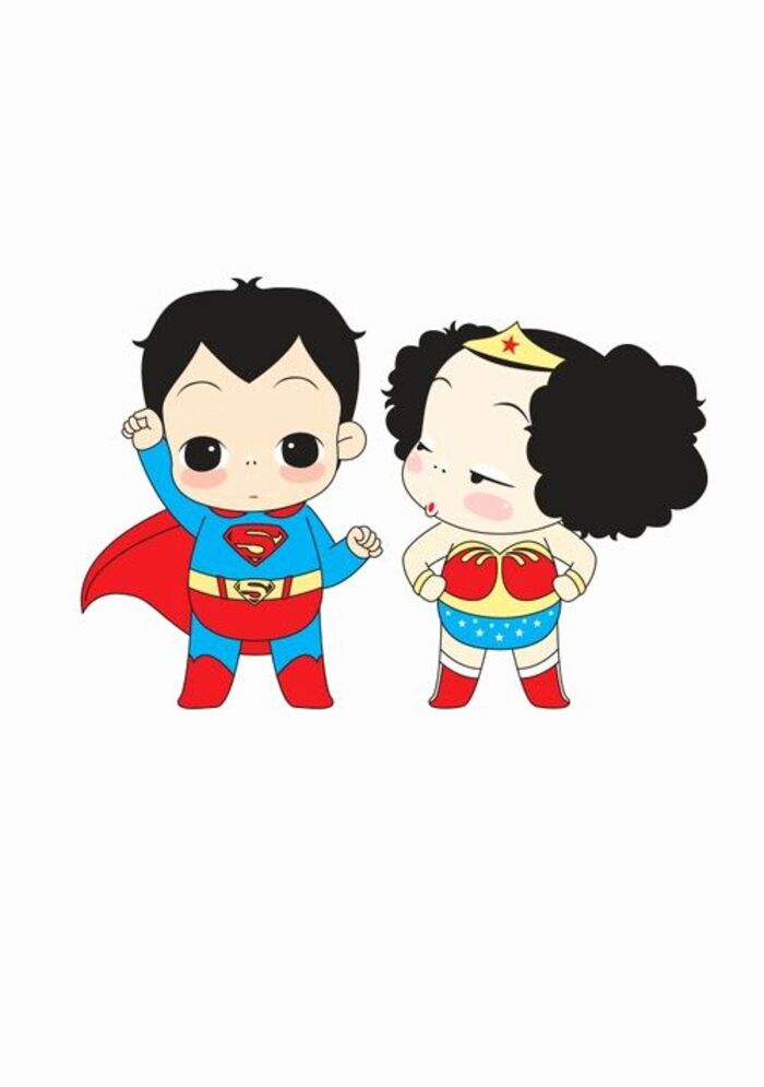 Tổng hợp hình ảnh Superman Chibi dễ thương nhất