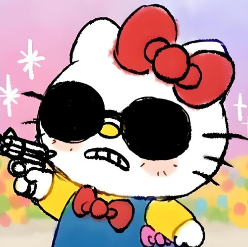 vẽ hello kitty meme