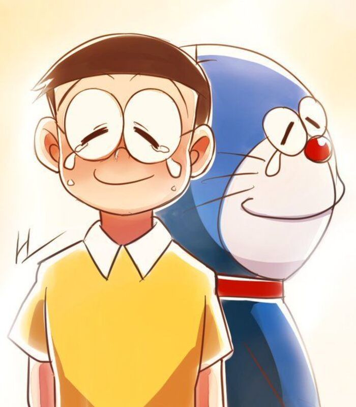 vẽ nobita anime chibi