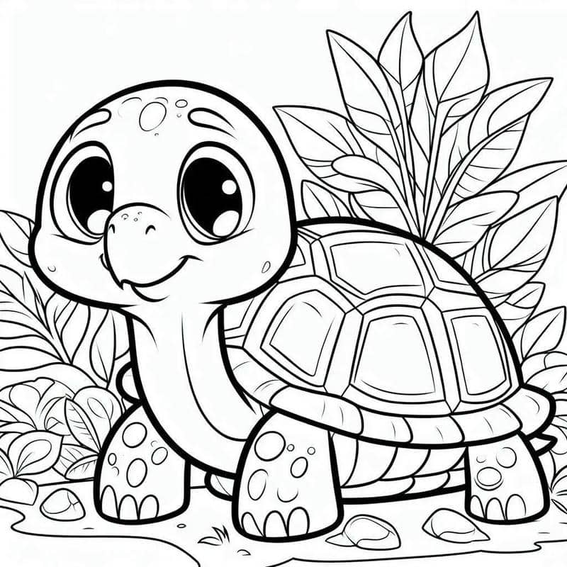 hình ảnh con rùa cute