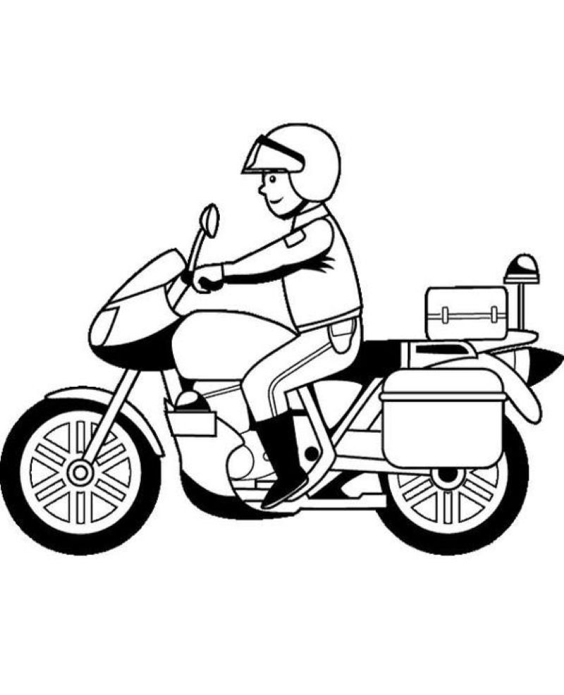 vẽ cảnh sát giao thông