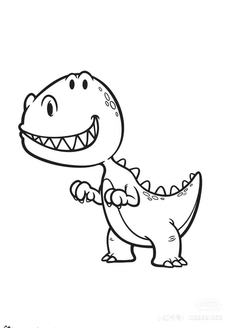 ảnh khủng long chibi