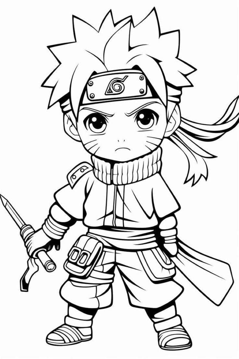 ảnh naruto chibi cửu vĩ