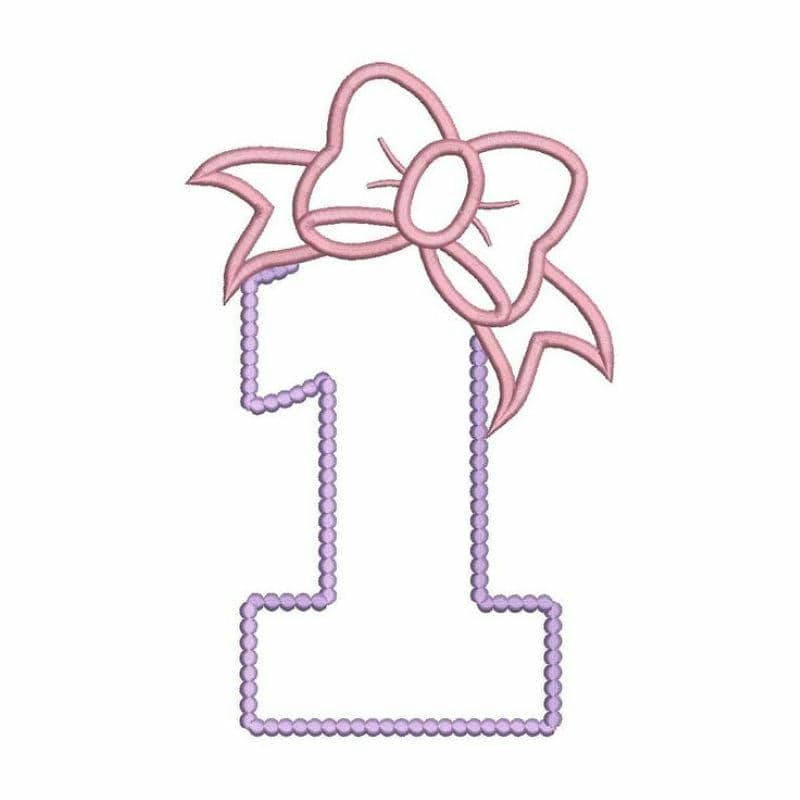 ảnh tô màu nơ đơn giản