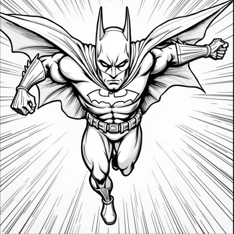 batman tô màu
