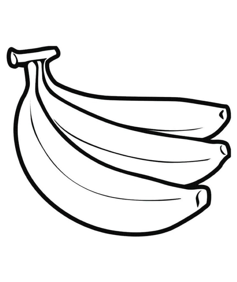 hình ảnh vẽ nải chuối
