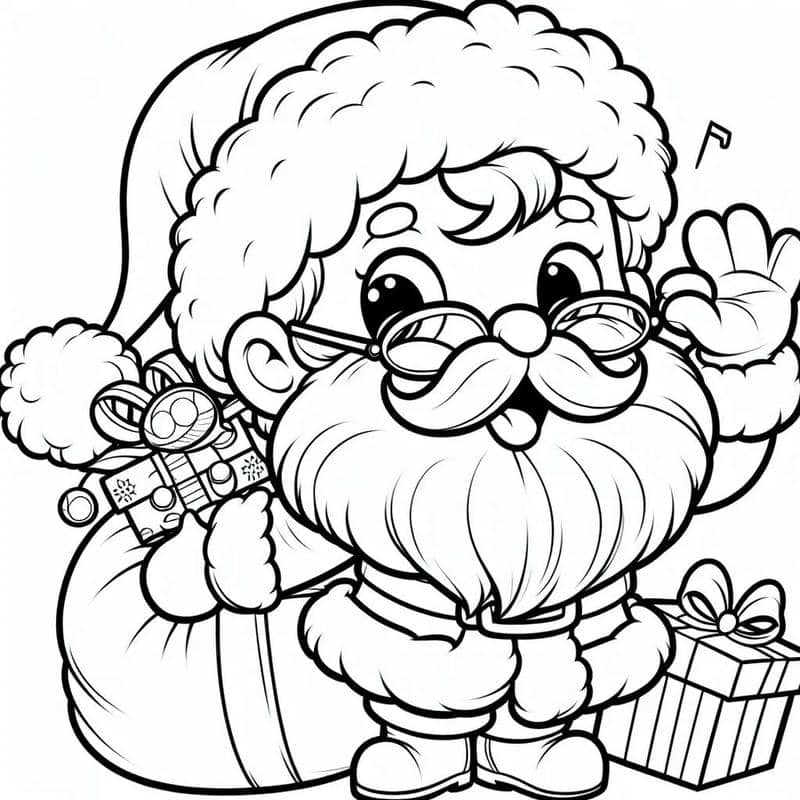 hình noel tô màu