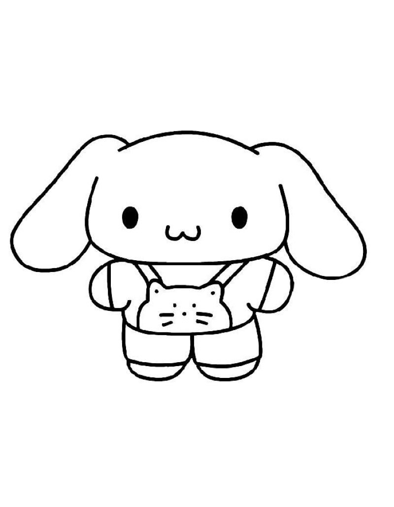 hình tô màu cute